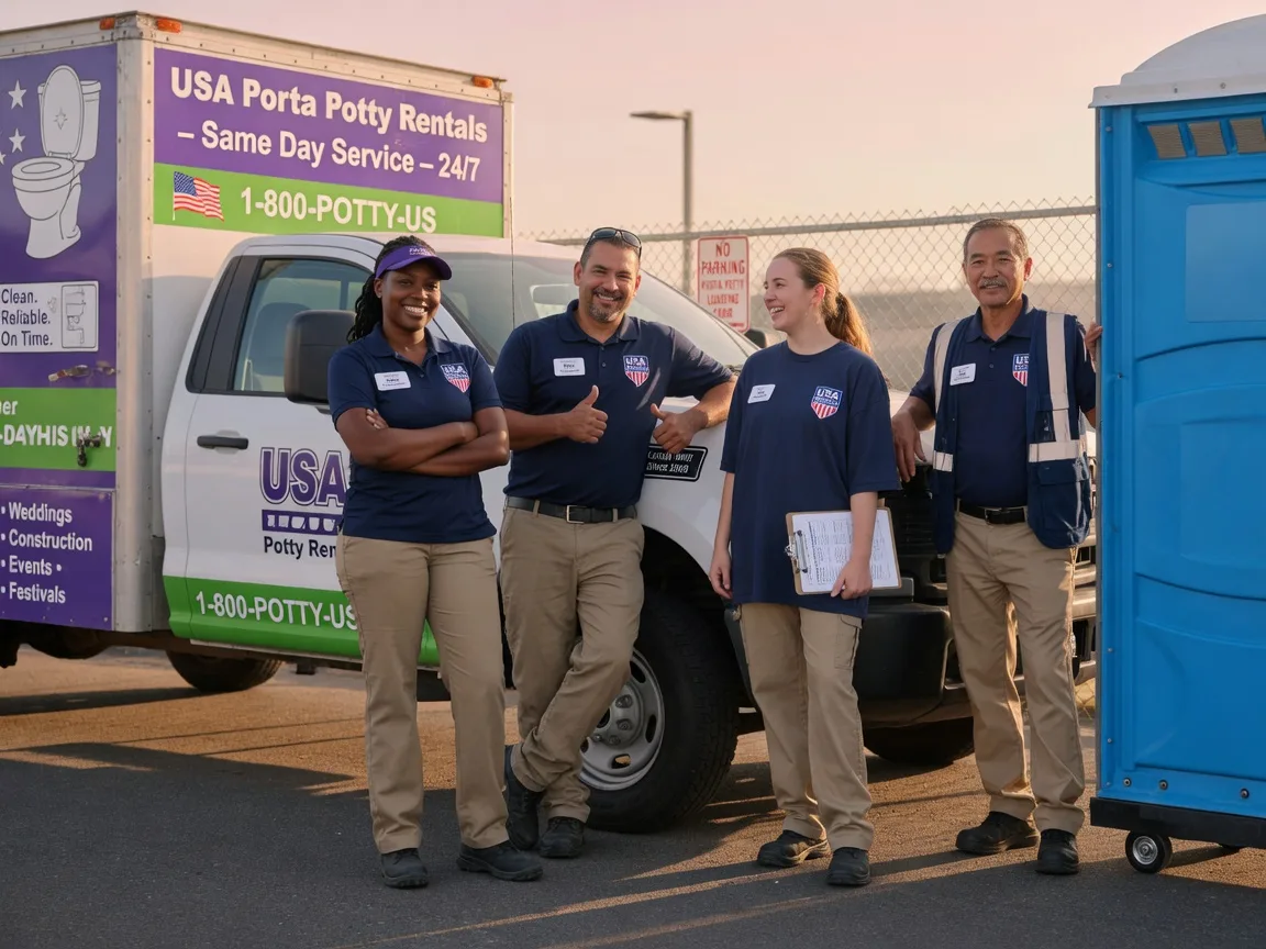 Porta Potty Rental company in Rutland, ND